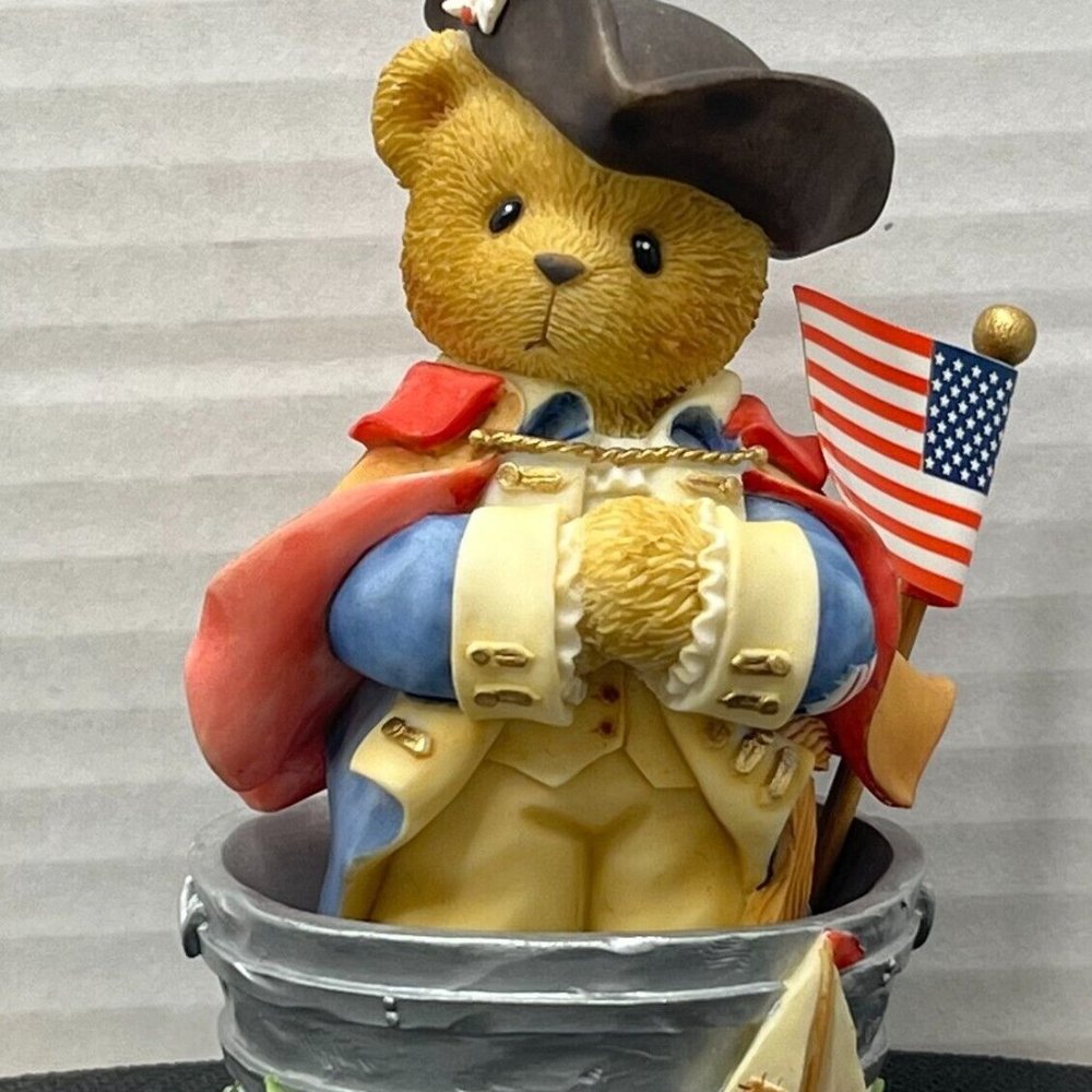 Cherished Teddies George 'Wishing You Waves Of Discovery in the Future' 2001